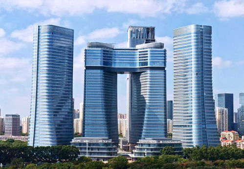 廈門新地標(biāo)竣工 建筑呈一個(gè) 門 字